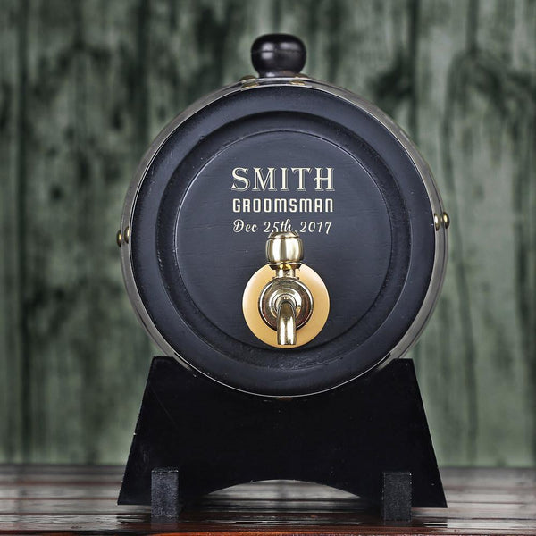 Personalized Whiskey Barrel Groomsman Gifts, Personalized gifts - GiftCustomization