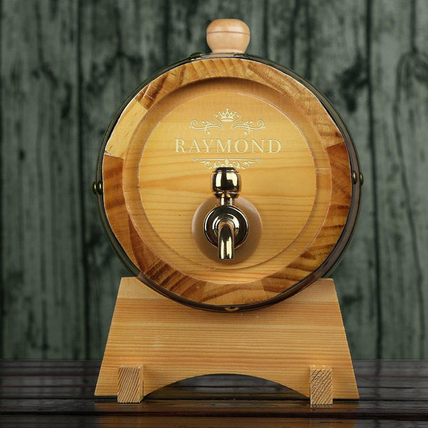 Personalized Whiskey Barrel Groomsman Gifts, Gifts for boss - GiftCustomization