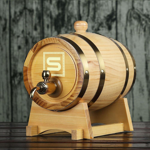 Personalized Whiskey Barrel Groomsman Gifts, Gifts for boss - GiftCustomization