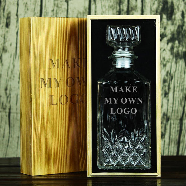 Groomsmen Gifts, Personalized Whiskey Decanter/Whiskey Decanter Set - GiftCustomization